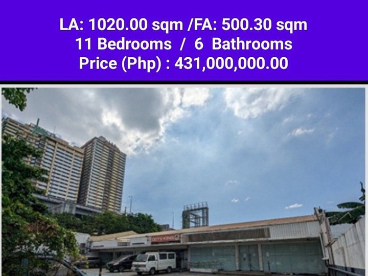 - Commercial Property for Sale -  Sen. Gil Puyat AvenueBarangay San Isidro, Makati City  LA:1020sqm