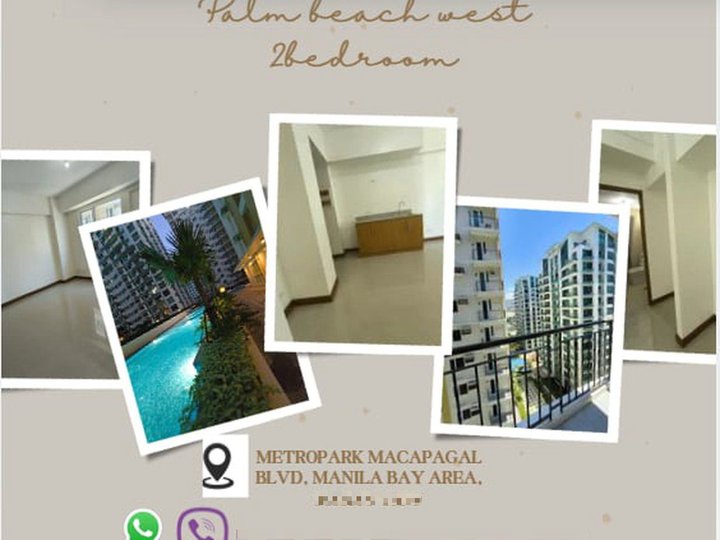 2br condo in macapagal Pasay palm beach west ready for occupancy rent to own condo