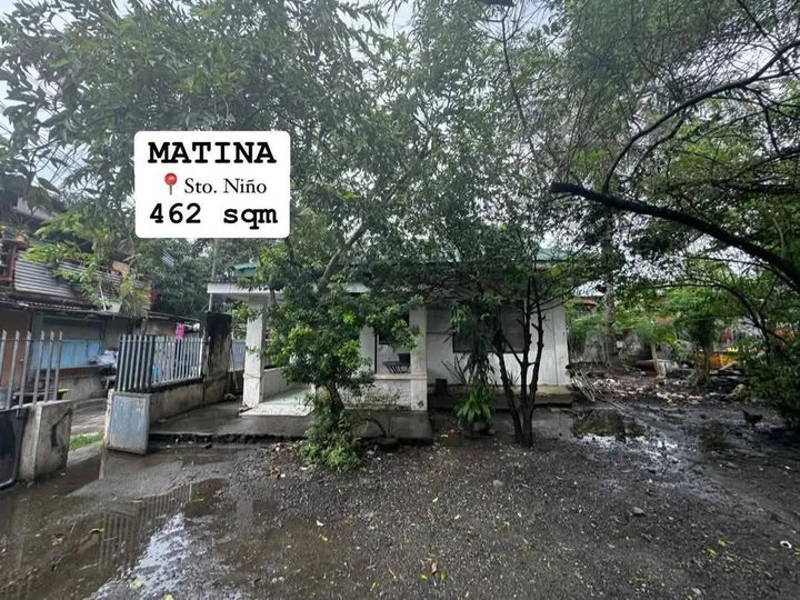 Along concrete road Lot for sale Matina Davao city