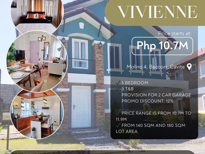 Ready For Occupancy 5-bedroom Single Detached House For Sale in Bacoor Cavite