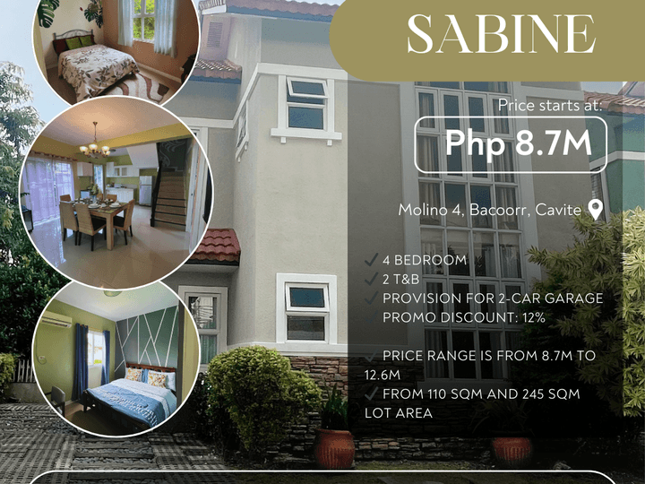 Ready For Occupancy 4-bedroom Single Detached House For Sale in Bacoor Cavite
