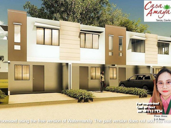 CASA AMAYA; 2-bedroom Townhouse For Sale in Tanza, Cavite
