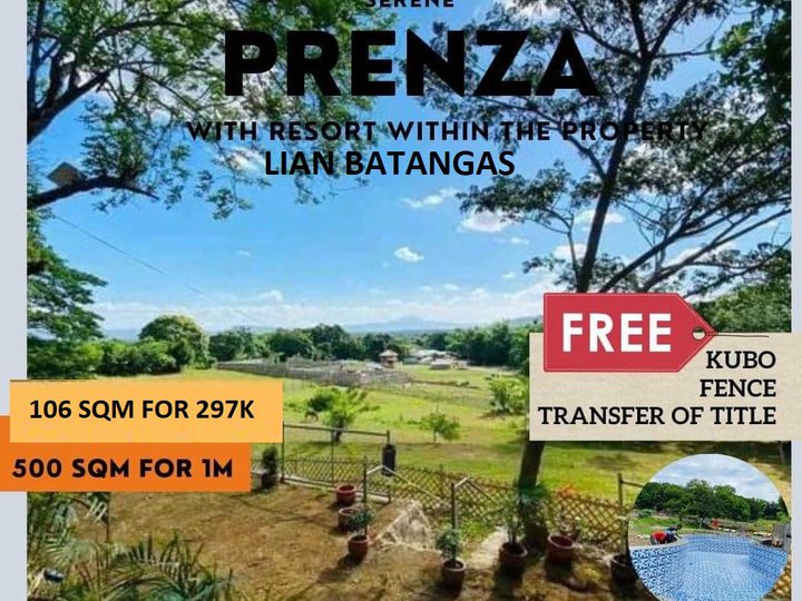 Residential Farm For Only 297K in Lian Batangas