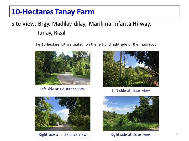 10 Hectare Lot for Sale in Tanay, Rizal