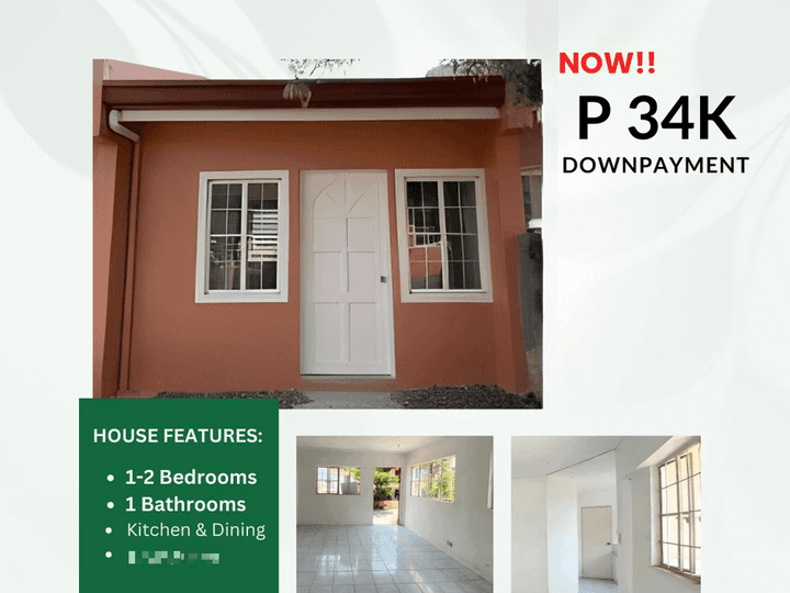 RFO| Discounted 1-bedroom Rowhouse For Sale in Carcar Cebu