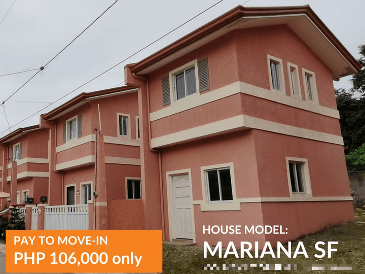 106K RFO- Corner Unit House,2BR+ Car Garage (ON SALE)