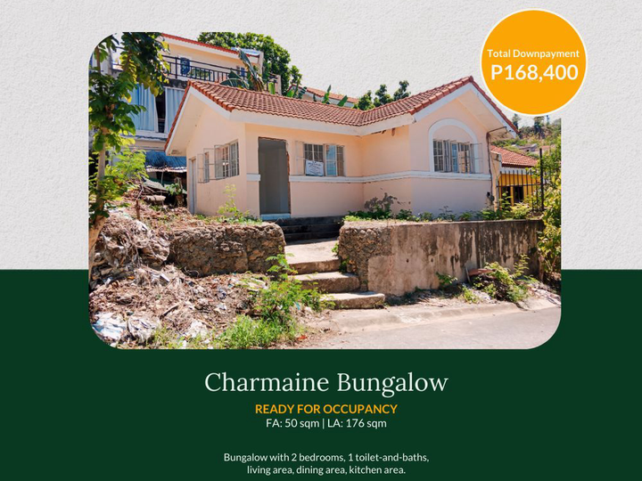 168K RFO-Bungalow, 2BR in Maghaway, Talisay City