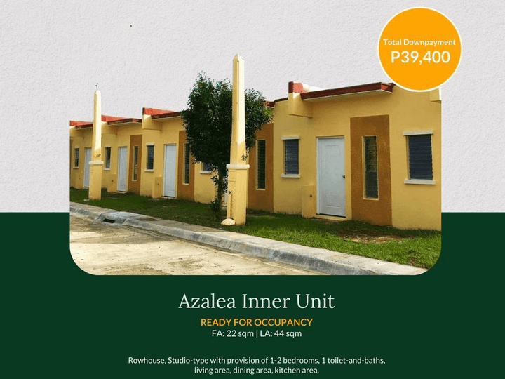 12K/Mo DP-Inner Unit in Numancia Aklan (Studio-type RFO)