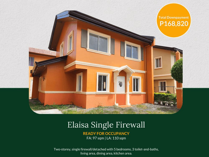 61K/Mo DP-2Storey Single Firewall  in Numancia, Aklan (5BR RFO)