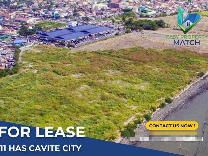11 has Cavite City Lot for Lease/Rent near PN Airport 11 hectares