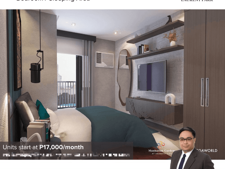 1 Bedroom Condo for Sale in Quezon City QC Laurent Park Megaworld