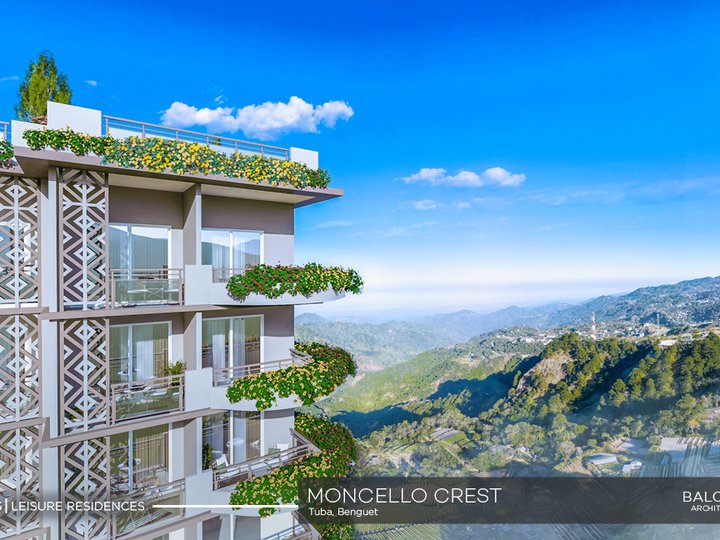 Moncello Crest Studio Type Pre-selling Condotel in Tuba Benguet