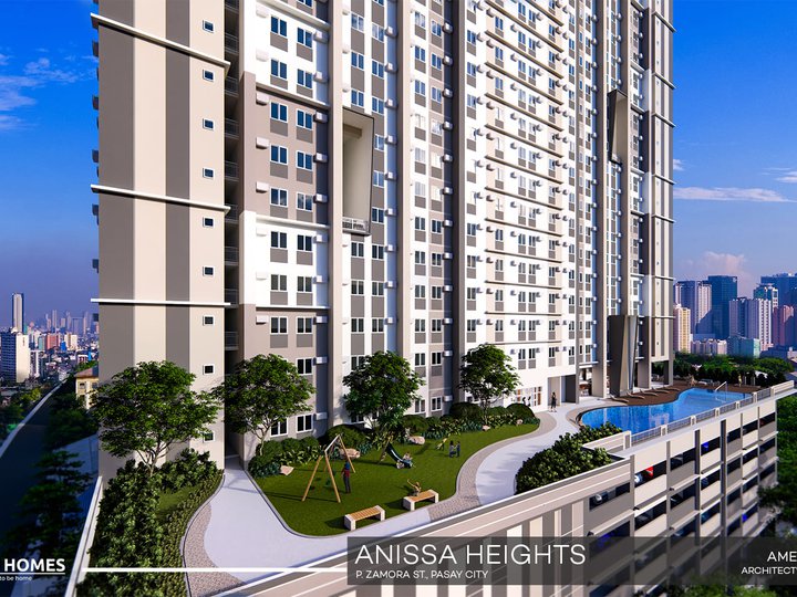 PRE SELLING STUDIO UNITS FOR SALE IN PASAY CITY - ANISSA HEIGHTS BY DMCI HOMES