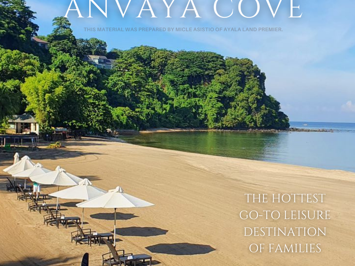 Anvaya Cove NEW PHASE! Lot for sale preselling