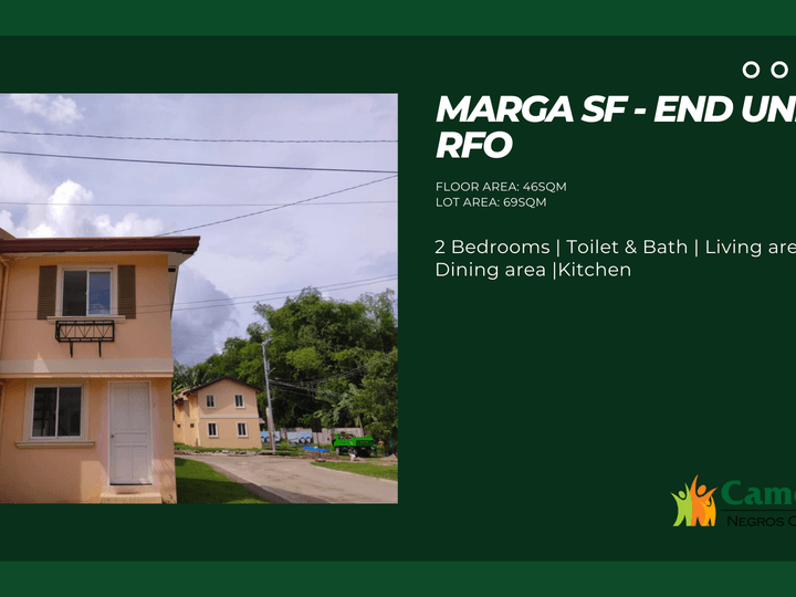 2-bedroom Single Detached House For Sale in Dumaguete Negros Oriental