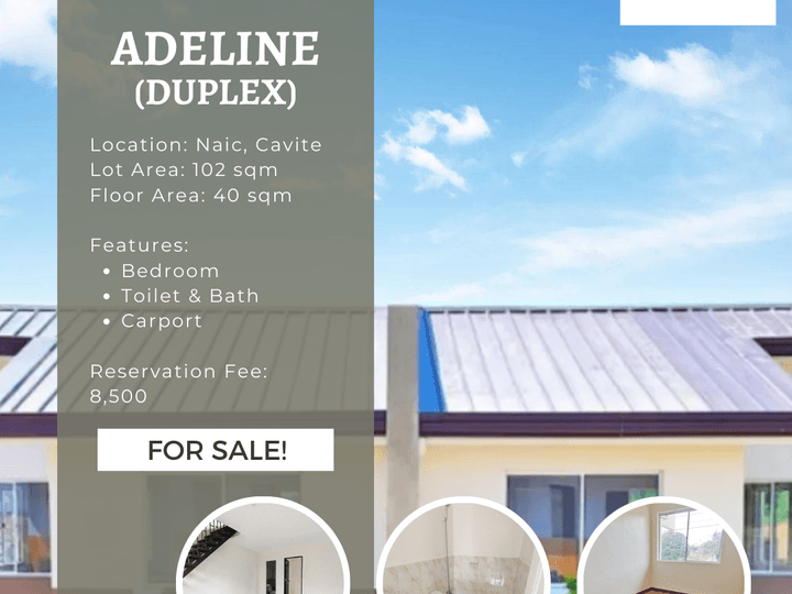 Adeline Duplex / Twin House For Sale in Naic Cavite