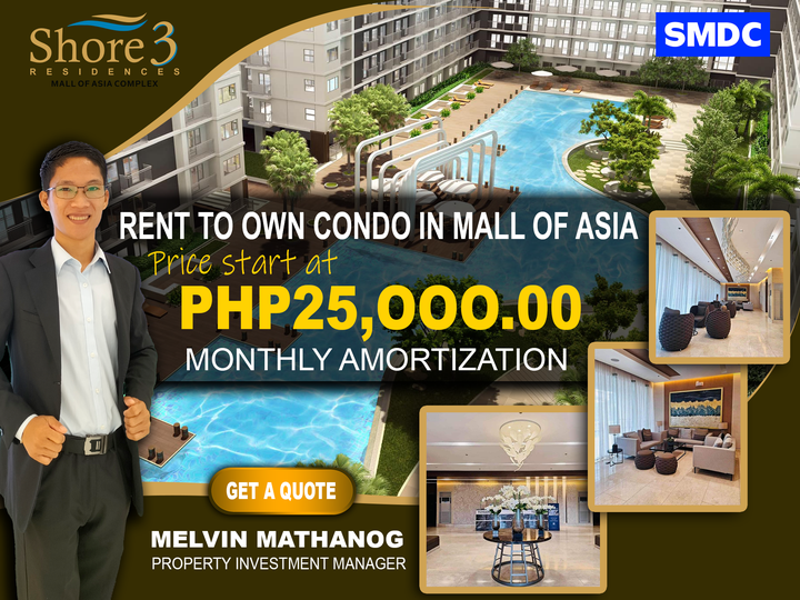Rent to own condo in Mall of Asia Pasay City Philippines