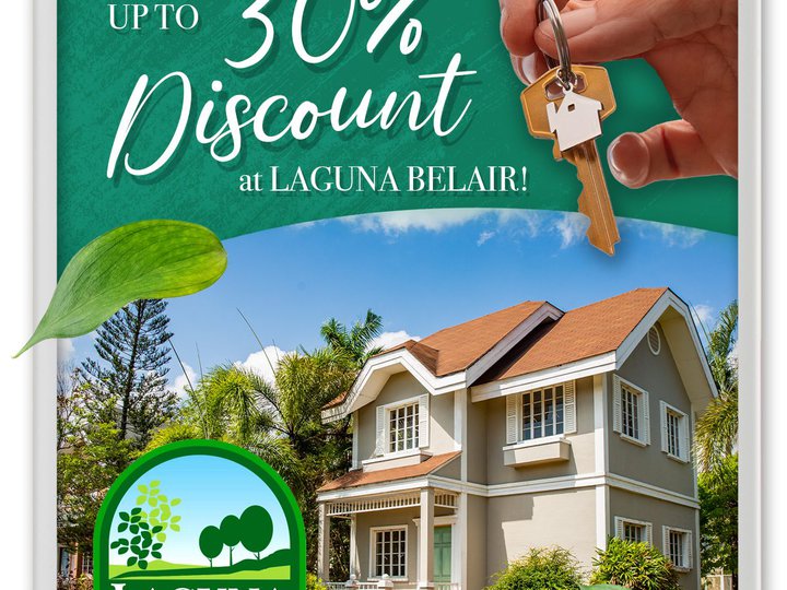 Residential lots for sale in LAGUNA BELAIR STA ROSA LAGUNA, get as much as 30% discount