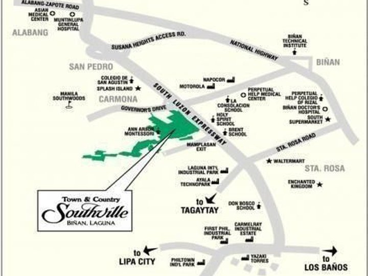 Resale lot for sale in at Town and Country Southville Binan Laguna