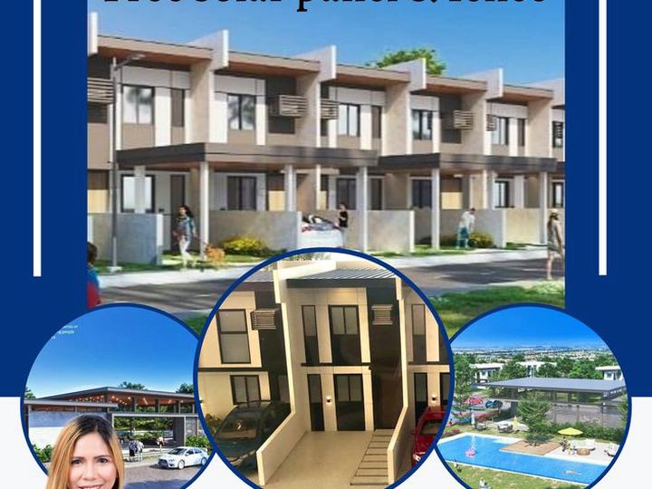 Pre Selling Townhouse with Solar panel Roof and Complete Amenities