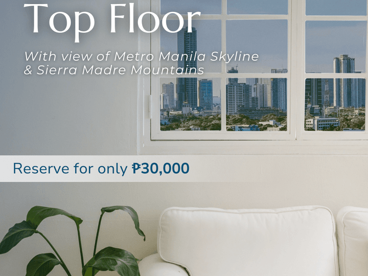 Top Floor Condo Unit For Sale in Antipolo City