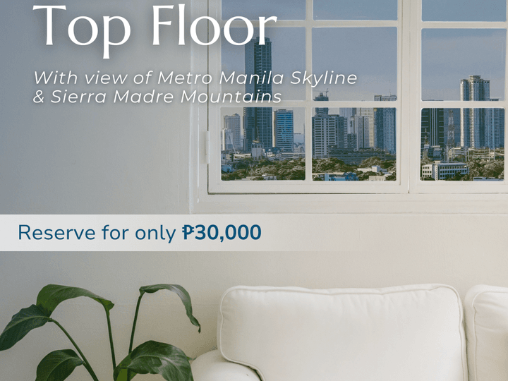 Condo Unit in Antipolo City Located at Top Floor Facing Sunrise