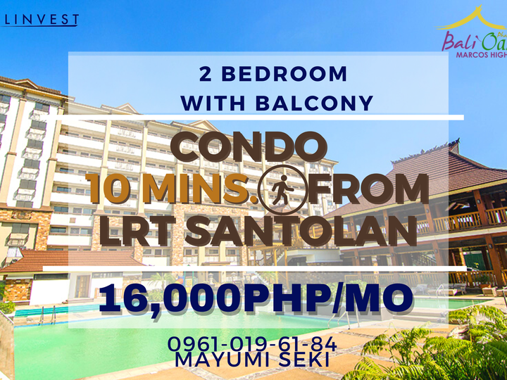 37.14 sqm 2-bedroom Condo For Sale in Pasig Metro Manila