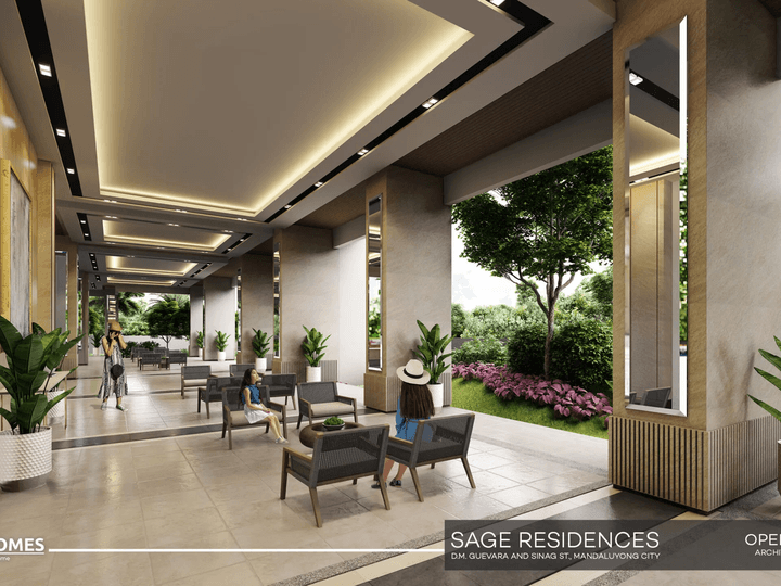 Pre-Selling 1-Bedroom Condo Unit at Sage Residences in Mandaluyong, Near SM Megamall