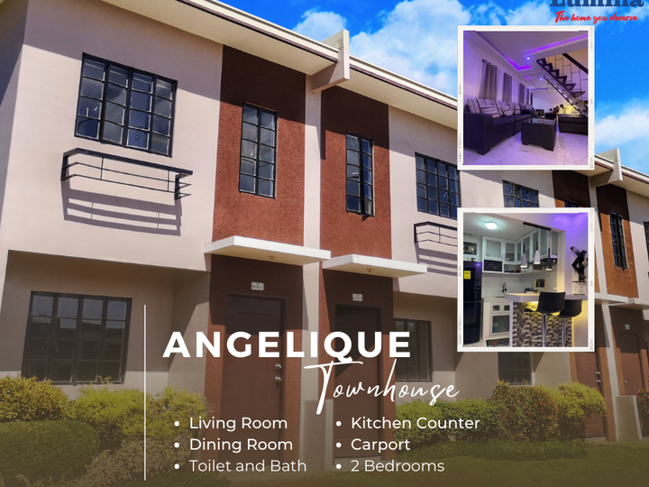 Lumina 2-bedroom Townhouse For Sale in Tayabas Quezon
