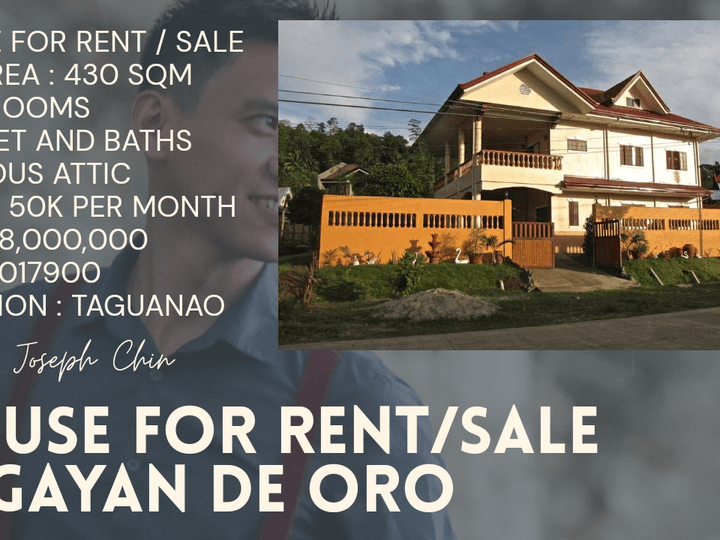 House for Sale in CDO Taguanao