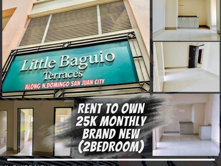 RUSH SALE! 2BR Condo 200k DP Only to MOVE IN 25k Monthly Rent to Own