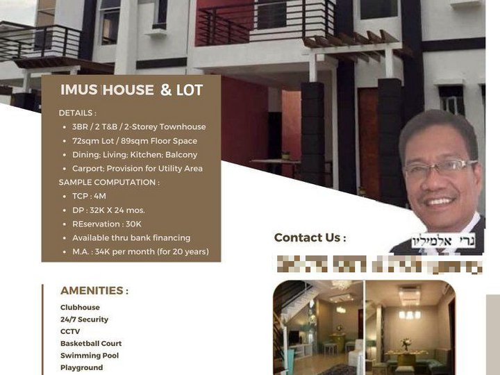 3BR Single Attached Home in Imus City, cavite
