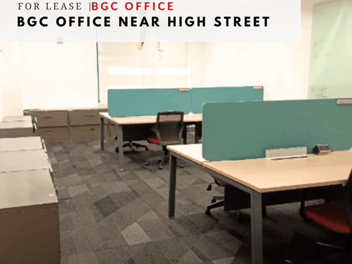 For Lease BGC Office 2.5K sqm in Bonifacio Global City, High Street