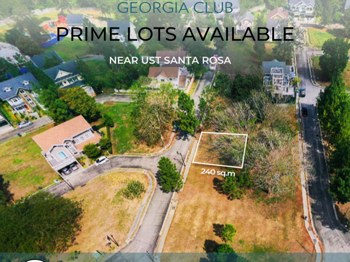 240 sqm Prime Residential Lot For Sale near UST Santa Rosa