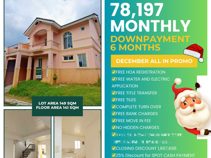 Ready For Occupancy 5-bedroom Single Detached House For Sale in San Jose Del Monte Bulacan