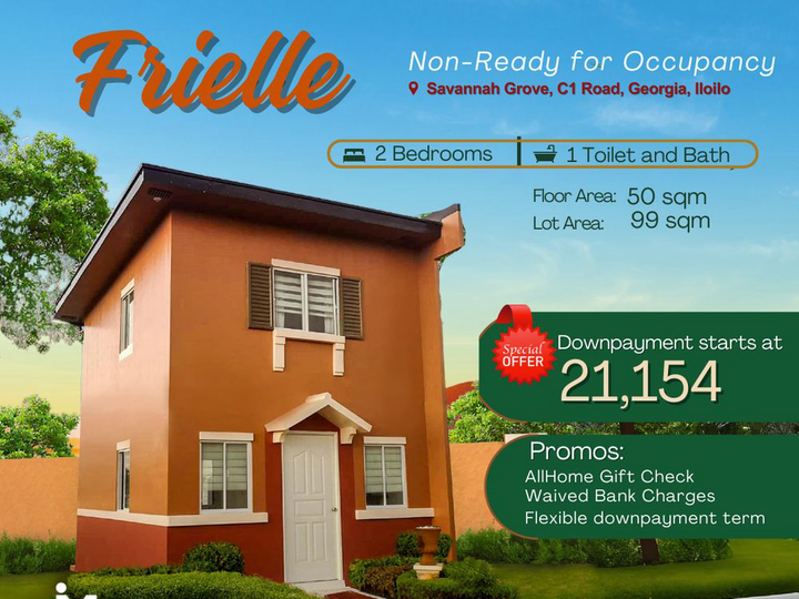 NRFO 2BR FRIELLE HOUSE& LOT FOR SALE IN ILOILO