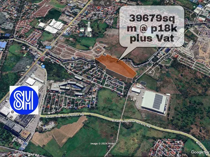 Brgy. Macabling, Sta. Rosa Laguna Prime Industrial Lot for Sale 3.96 ...