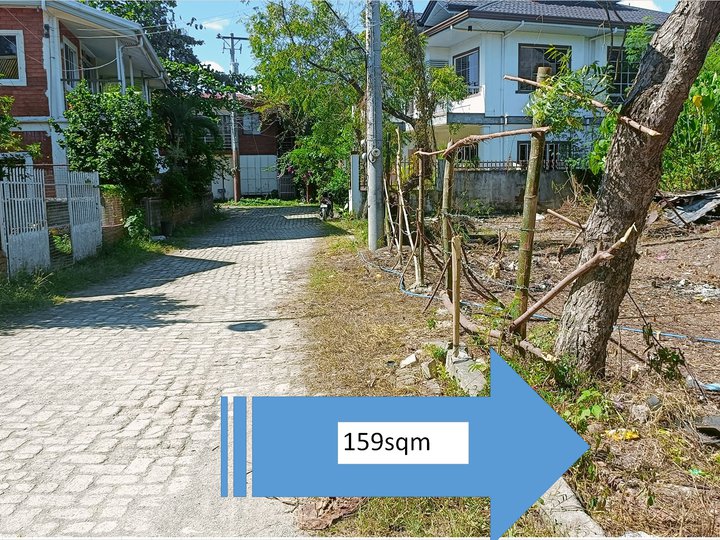 159sqM lot titled now only 10,500 per sqM -net from 13K per sqM near gate and 7 eleven