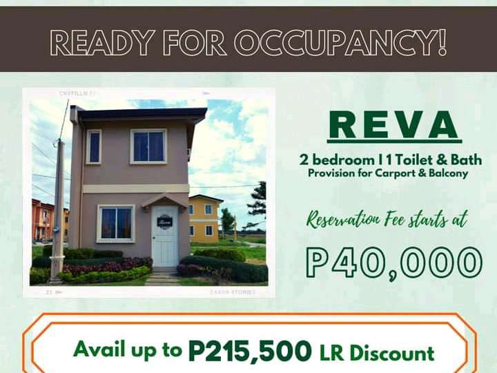 Rent to own 2 bedrooms in Cauayan City