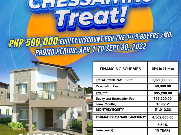 3-bedroom Single Attached House For Sale in Lancaster new city Cavite