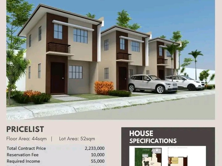 2-bedroom Townhouse For Sale in Manolo Fortich Bukidnon