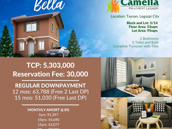 House & Lot (Bella - CAMELLA)