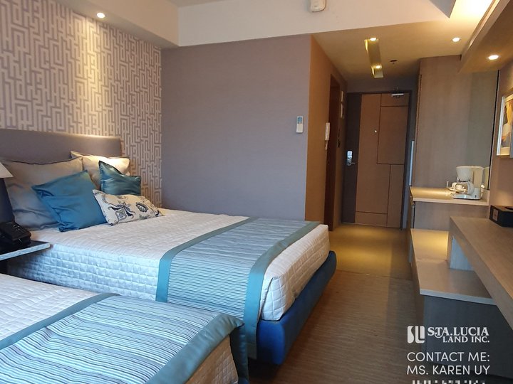 RFO 25 sqm FULLY FURNISHED studio in Sta Lucia East IL Centro Cainta
