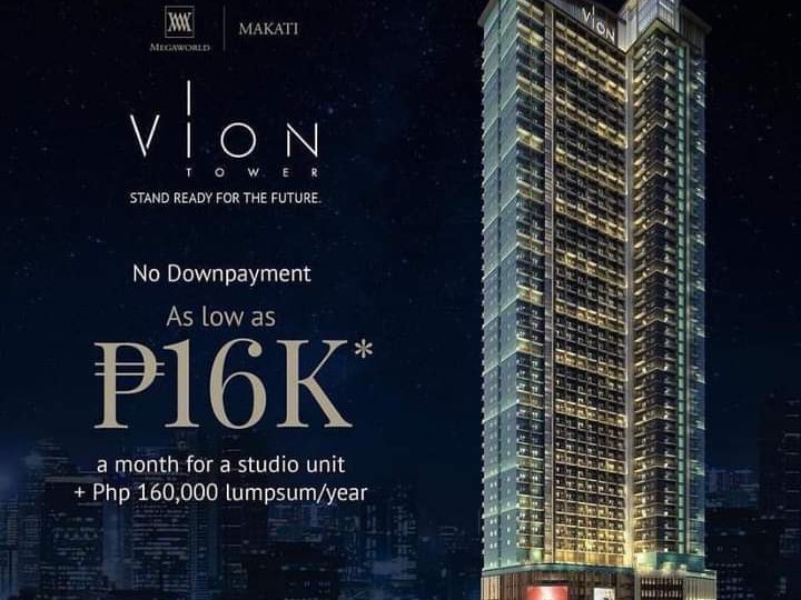 Preselling 30sqm. Studio Unit Vion Tower|Megaworld No DPw/0% Interest