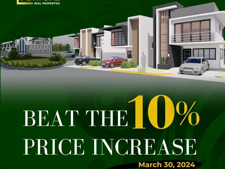 A pre-selling house & lot in Amari Residences Vie