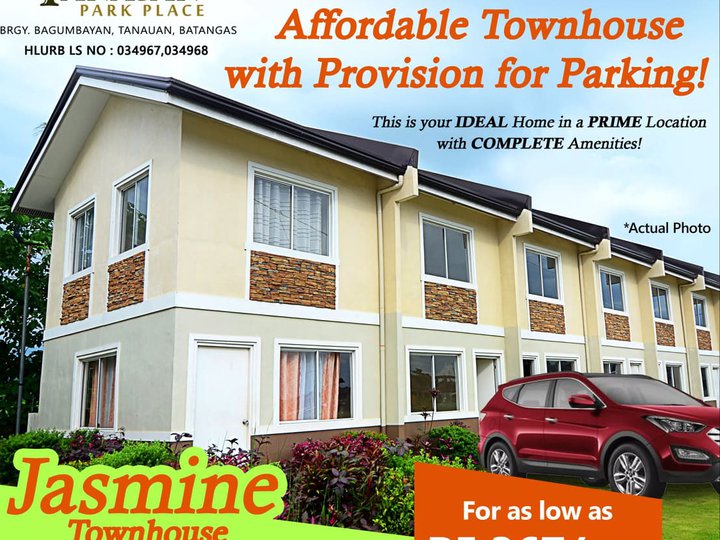 AFFORDABLE TOWNHOUSE IN TANAUAN PARK PLACE