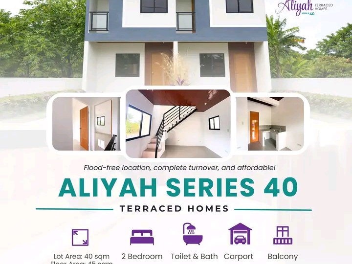 Affordable Townhouse Complete turnover for sale in Victoria,Laguna