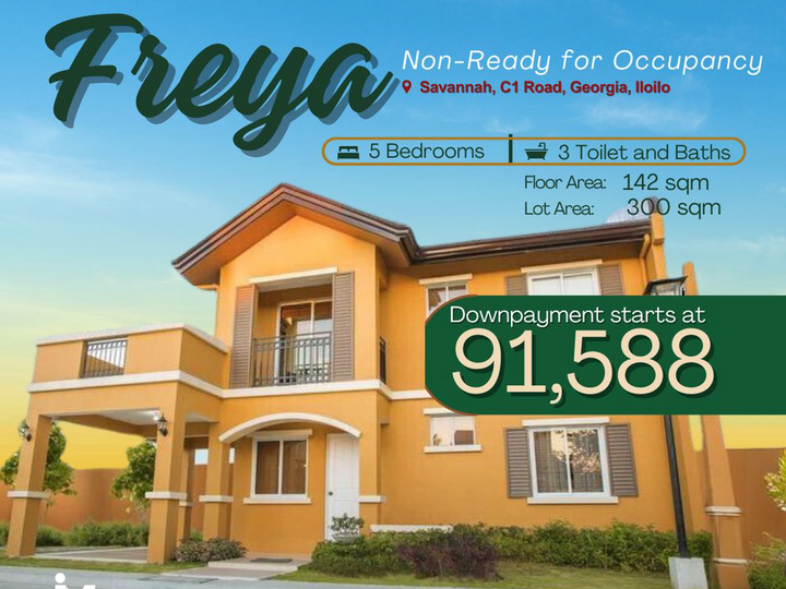 PRESELLING 5BR FREYA HOUSE AND LOT FOR SALE IN ILOILO