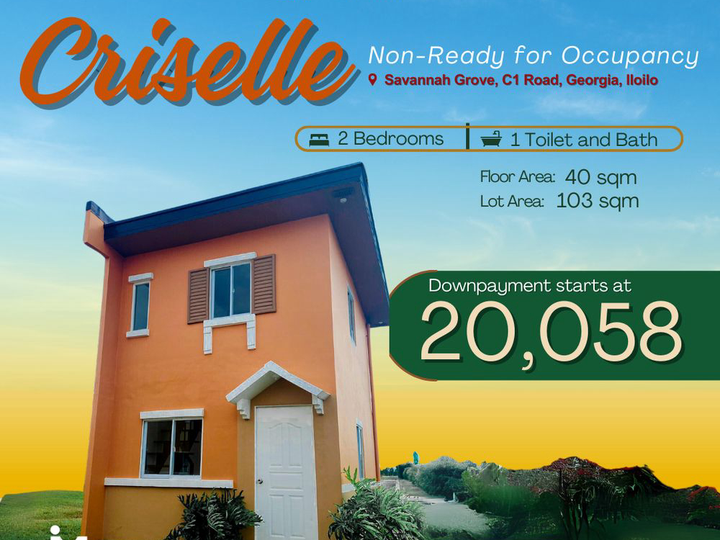 PRESELLING 2BR CRISELLE HOUSE AND LOT FOR SALE IN ILOILO