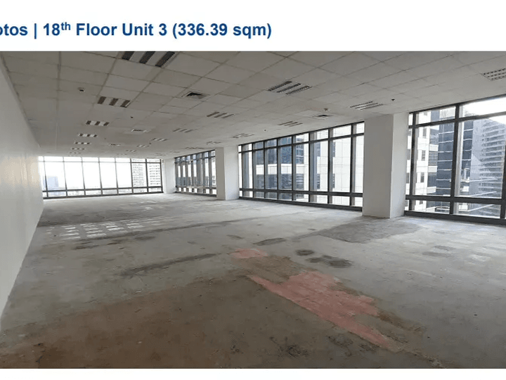 336 sqm Office (Commercial) For Lease in BGC Taguig